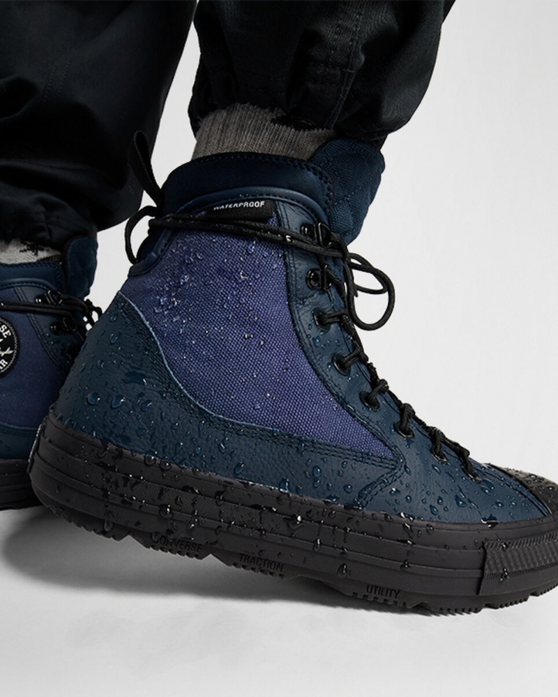 Converse All Star All Terrain Obsidian Blauw | 9725-IRSFH
