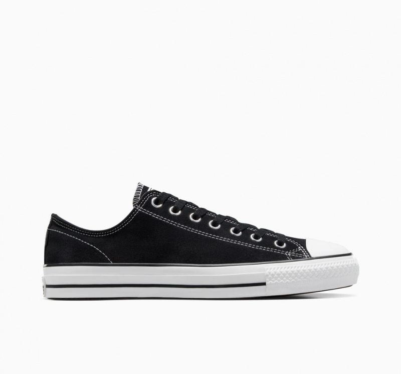 Converse CONS Chuck Taylor All Star Pro Suede Zwart Zwart Wit | 4307-IEQCA
