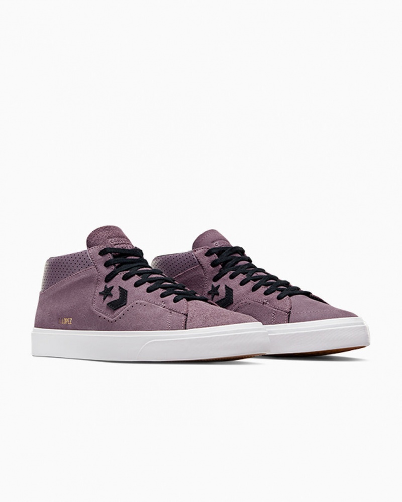 Converse CONS Louie Lopez Pro Suede Grijs Wit | 8042-HTAGO