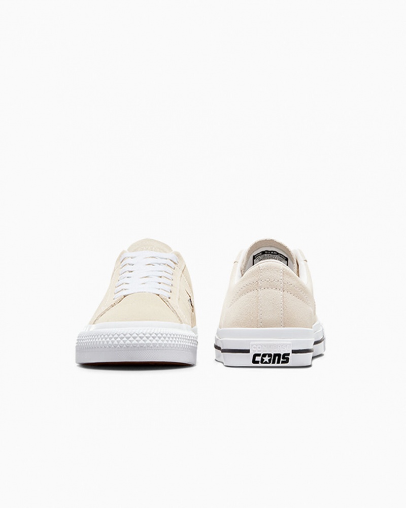 Converse CONS One Star Pro Wit Zwart | 0915-YQIAD