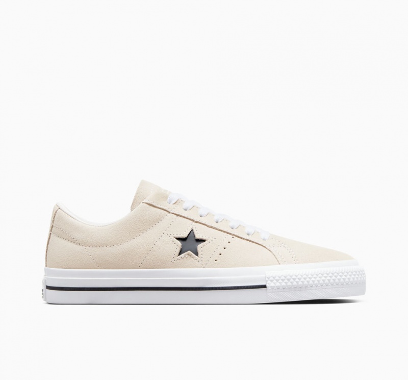 Converse CONS One Star Pro Wit Zwart | 0915-YQIAD
