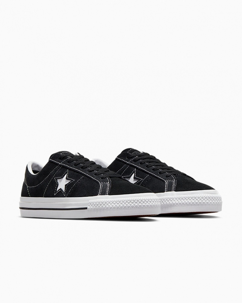 Converse CONS One Star Pro Zwart Zwart Wit | 3721-KPCES