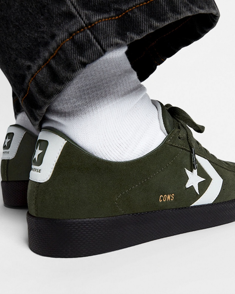 Converse CONS PL Vulc Pro Suede Groen Wit Zwart | 3062-SZUNG