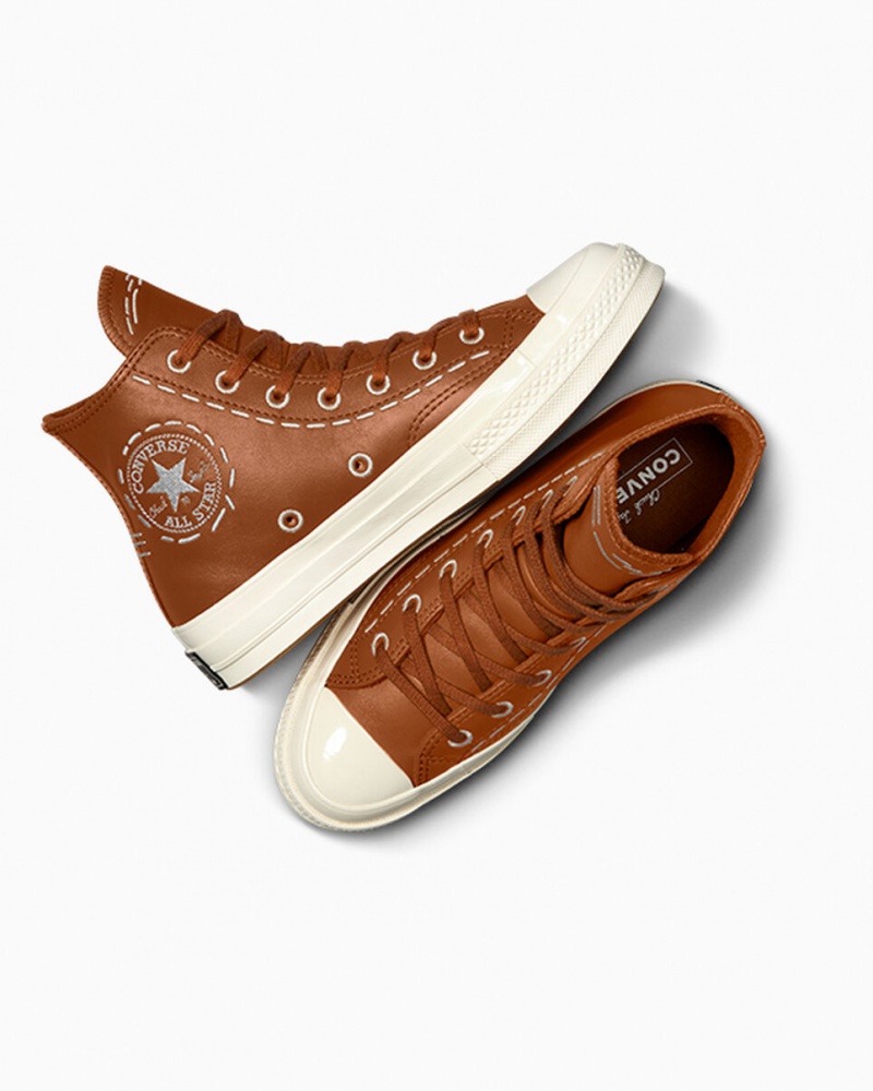 Converse Chuck 70 Bold Stitch Tawny Owl / Tawny Owl / Egret | 9543-FDBRL