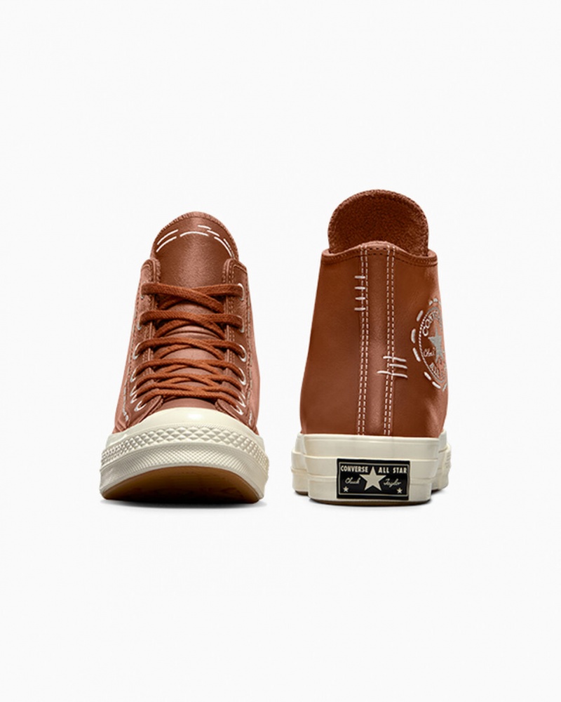 Converse Chuck 70 Bold Stitch Tawny Owl / Tawny Owl / Egret | 7589-BRELJ