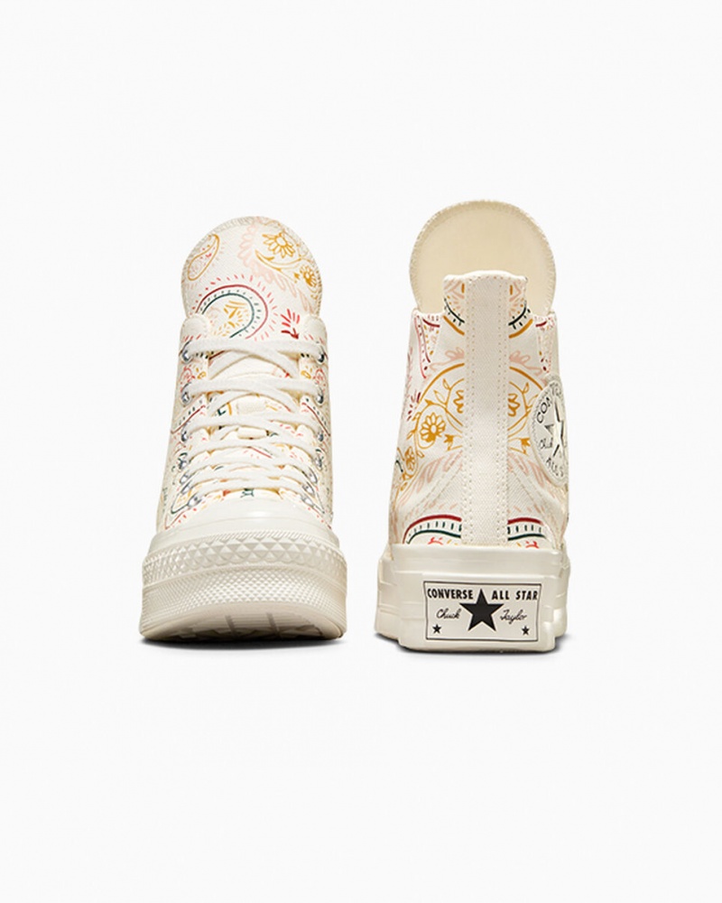 Converse Chuck 70 Plus Crafted Evolution Zwart Roze | 1450-UCOXD