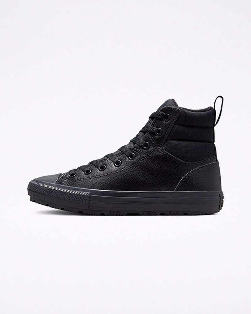 Converse Chuck Taylor All Star Berkshire Boot Zwart Zwart | 9650-MFAUV