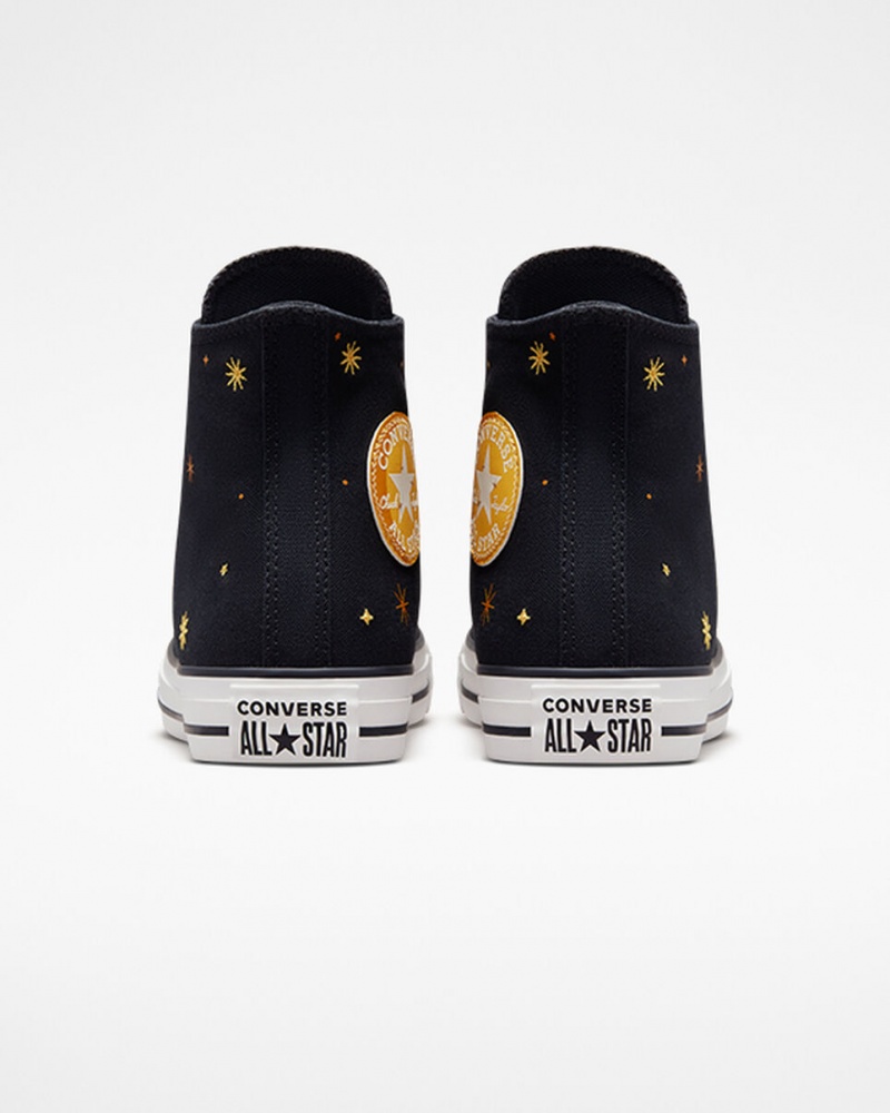 Converse Chuck Taylor All Star Celestial Zwart Geel | 7265-VFBDL