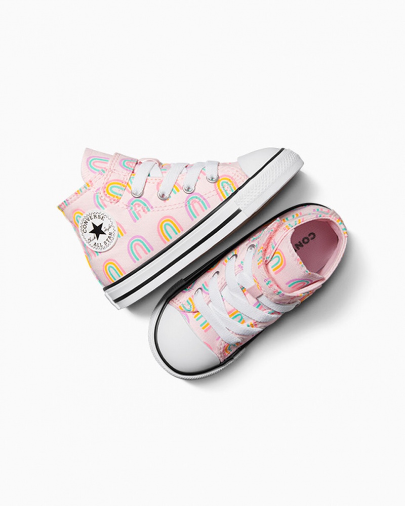 Converse Chuck Taylor All Star Easy-On Rainbows Roze | 6297-EFGHZ