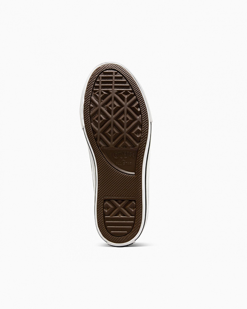 Converse Chuck Taylor All Star Excess Materials Donkerwit Zwart | 7106-OCGIP