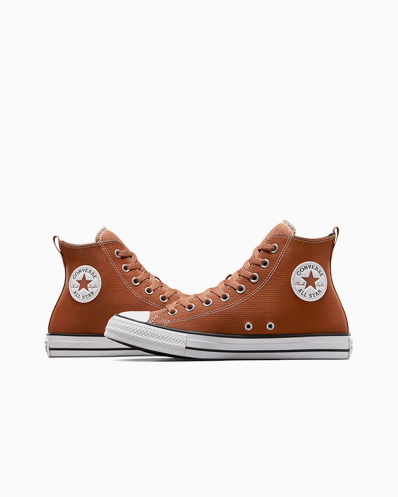 Converse Chuck Taylor All Star Leren Wit | 9628-DNSCY
