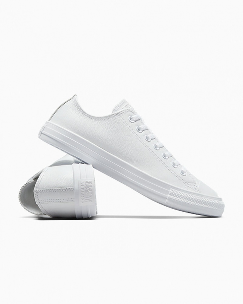 Converse Chuck Taylor All Star Leren Wit | 2083-SDCML