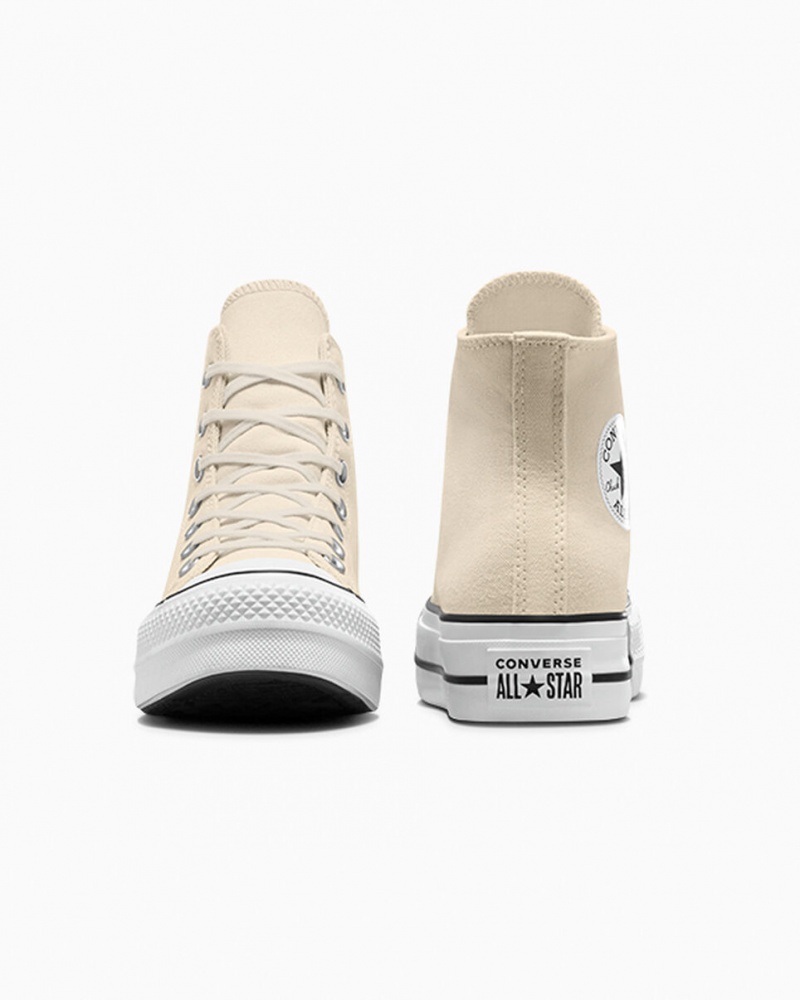 Converse Chuck Taylor All Star Lift Platform Wit Zwart | 9316-TMAGB