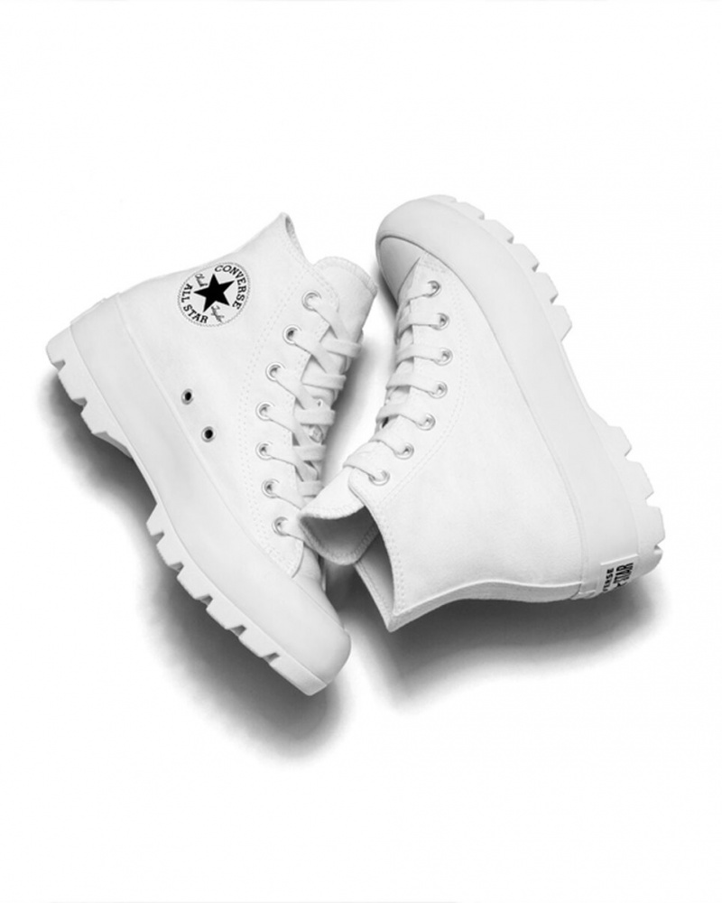 Converse Chuck Taylor All Star Lugged Wit Zwart Wit | 4103-XDPBN