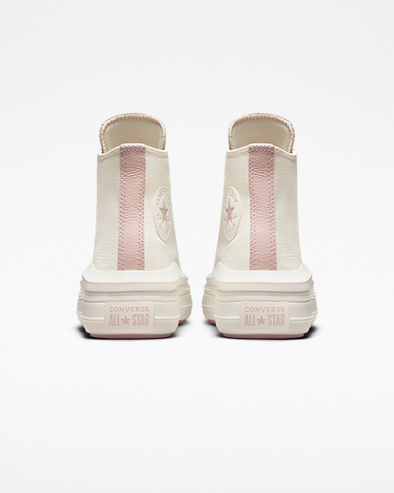 Converse Chuck Taylor All Star Move Platform Tonal Materials Roze | 2486-ZNLMC