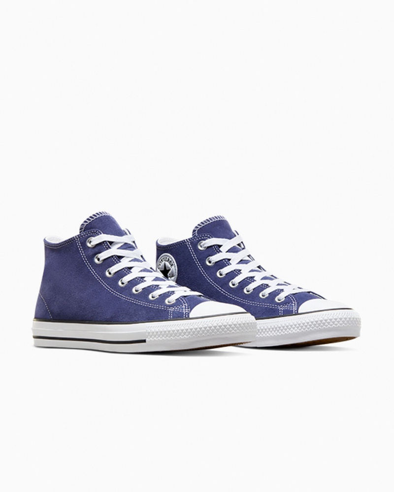 Converse Chuck Taylor All Star Pro Suede Blauw Wit Zwart | 0716-PEWKB