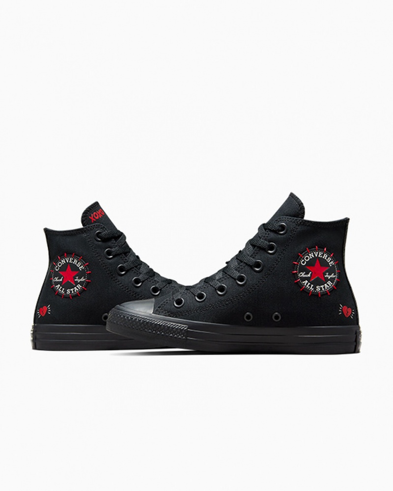 Converse Chuck Taylor All Star Rose Zwart Rood Groen | 3658-QVDIE