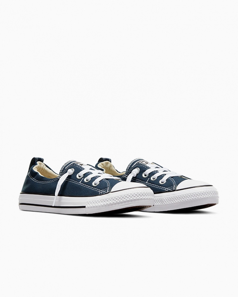 Converse Chuck Taylor All Star Shoreline Slip Donkerblauw | 2410-KPXJC