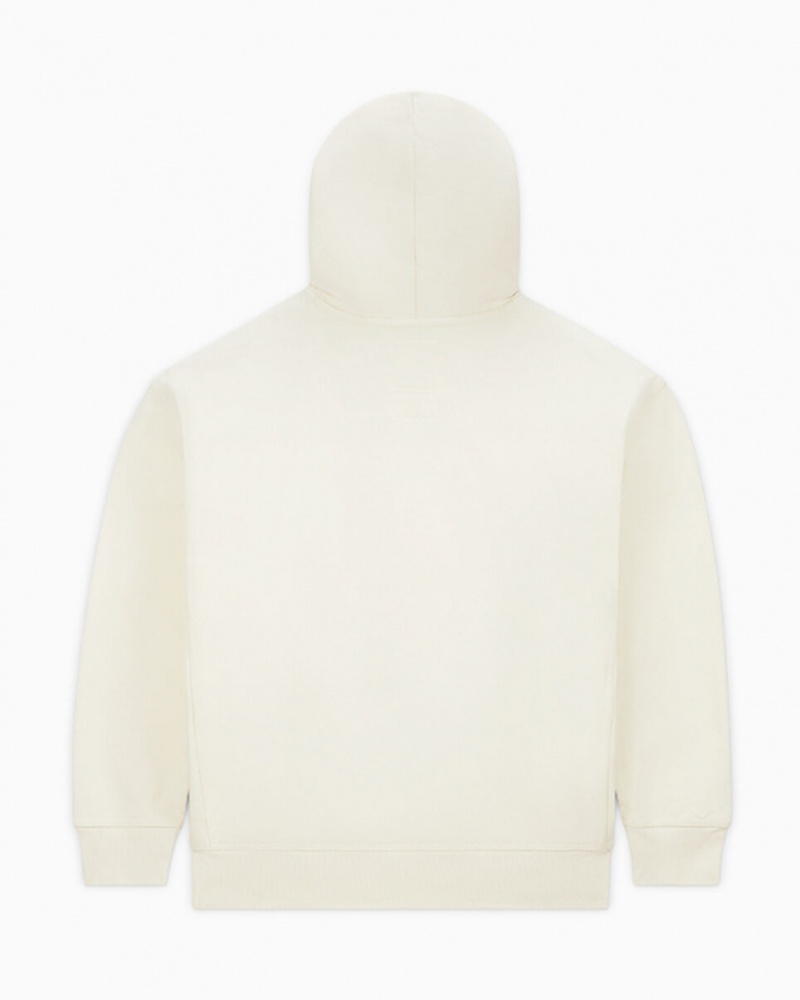 Converse Converse Gold Standard Loose-Fit Pullover Hoodie Egret | 3298-MJUHD