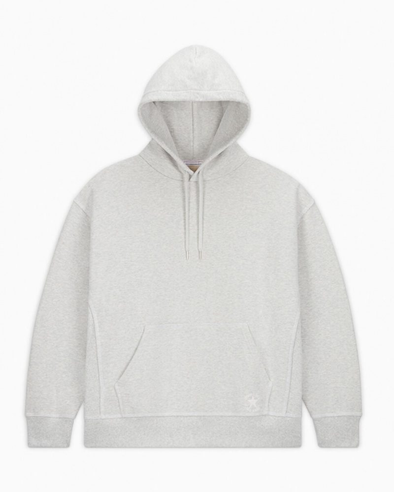 Converse Converse Gold Standard Loose-Fit Pullover Hoodie Lichtgrijs | 3491-IFLDO