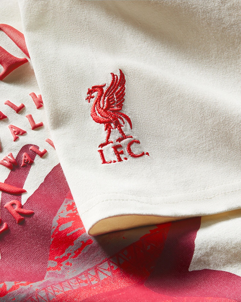 Converse Converse x LFC Anthem T-Shirt Egret | 4201-BDNWG