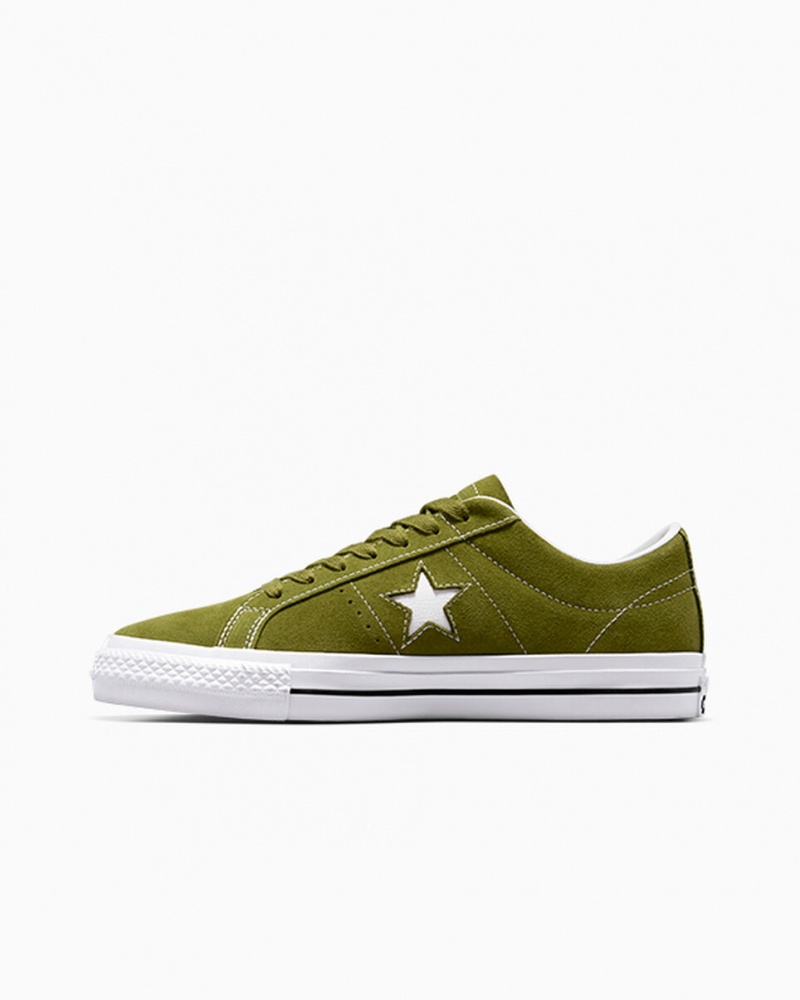 Converse One Star Pro Groen Wit Zwart | 2089-DJAFE