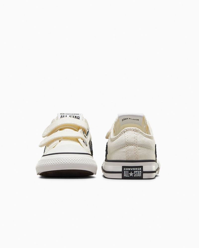Converse Star Player 76 Easy-On Wit Zwart | 7093-SLUXC